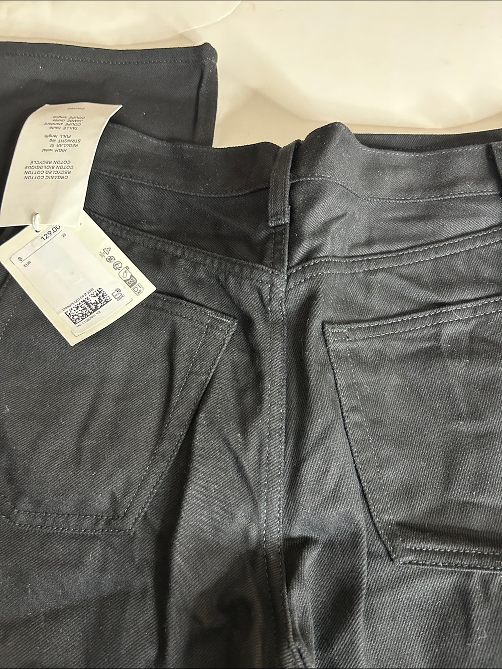 NWT (size 25) COS CHORD STRAIGHT-LEG JEANS - Picture 9 of 11